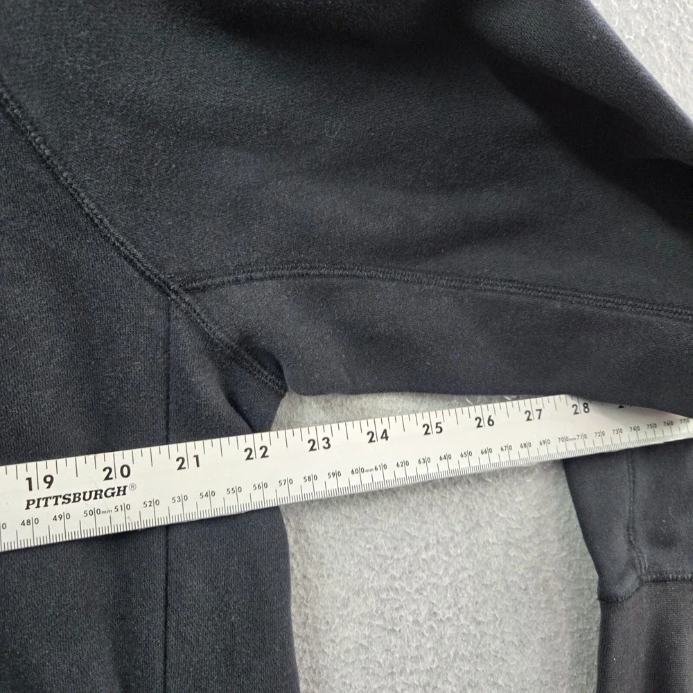 Air Jordan Men Sweatshirt Large Black Space Jam Hoodie‎ Logo Graphic Pullover